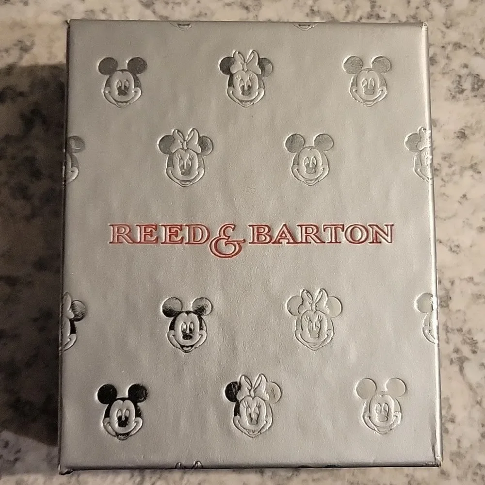 Vintage Reed & Barton Disney Minnie Mouse Ornament Sterling & Crystal - Picture 2 of 2
